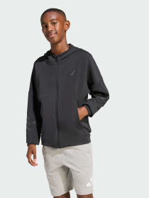 Толстовка FUTURE ICONS 3 STRIPES FULL ZIP модель KS2577 Фото