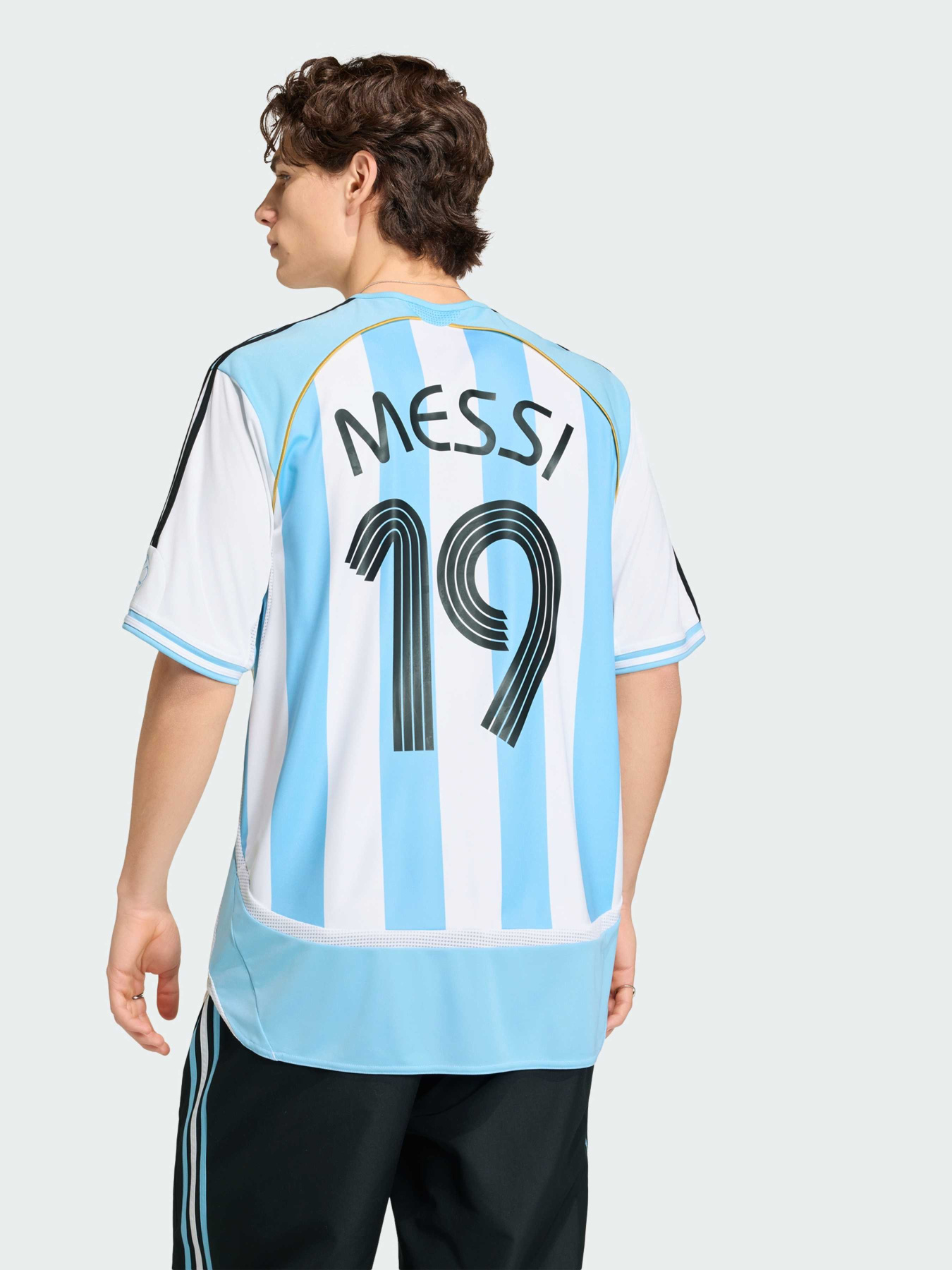 Домашнее джерси Argentina 2006 Messi модель JN3708 Фото