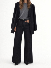 Расклешенные джинсы A.G.N.A кльош модель AG-2007-GRAPHITE Фото