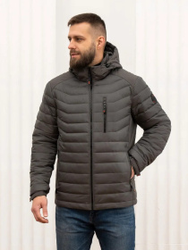 Чоловіча демісезонна куртка модель 31-VLN-oliv Чоловіча демісезонна куртка модель 31-VLN-oliv Фото