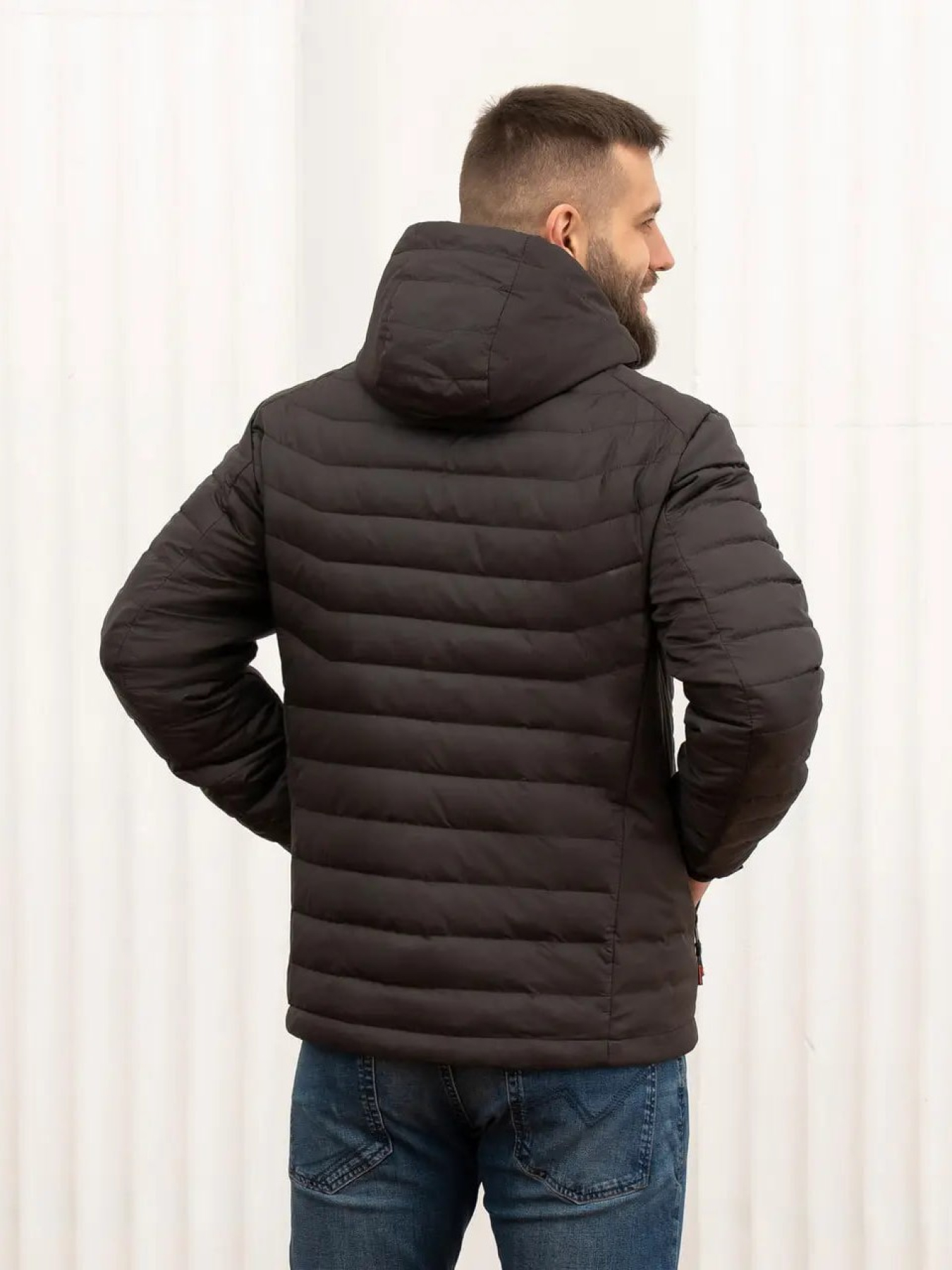 Демісезонна куртка AVALON модель 31-VLN-brown Фото