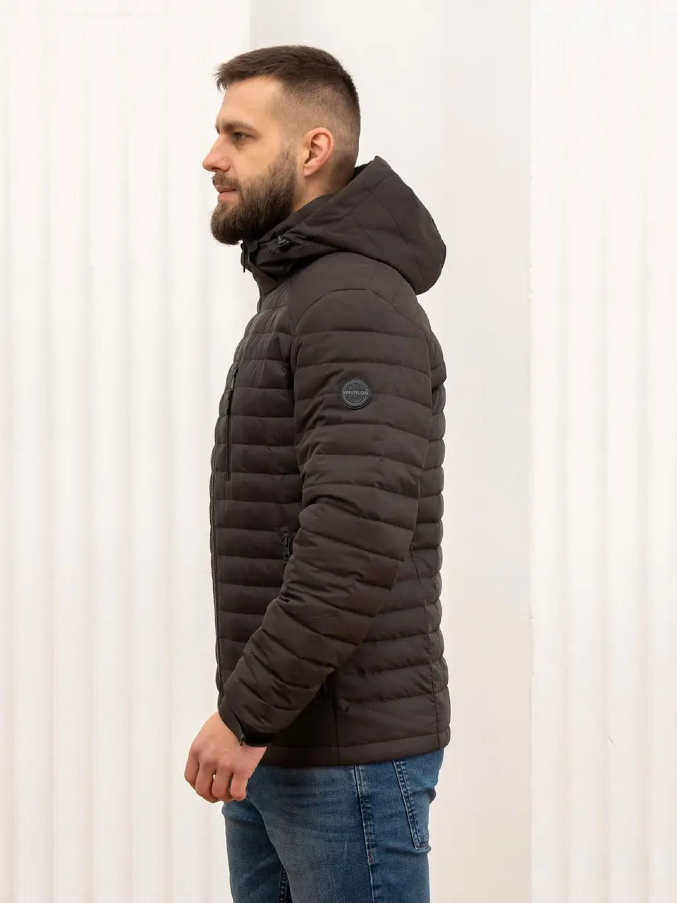 Демисезонная куртка AVALON модель 2118-VLN-brown Демисезонная куртка AVALON модель 2118-VLN-brown Фото