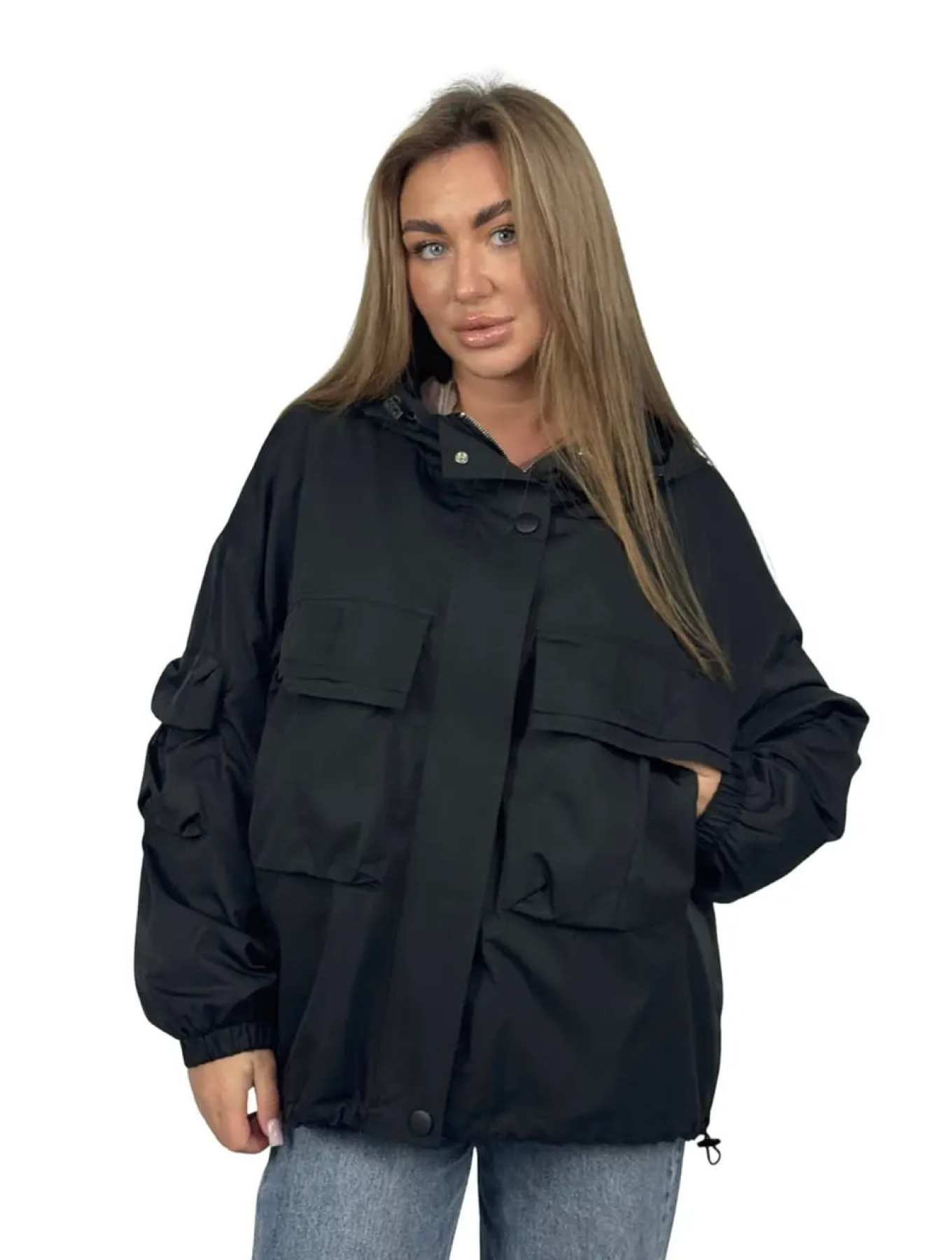 Демисезонная куртка UVENTUM модель 001-RF-BLC Фото