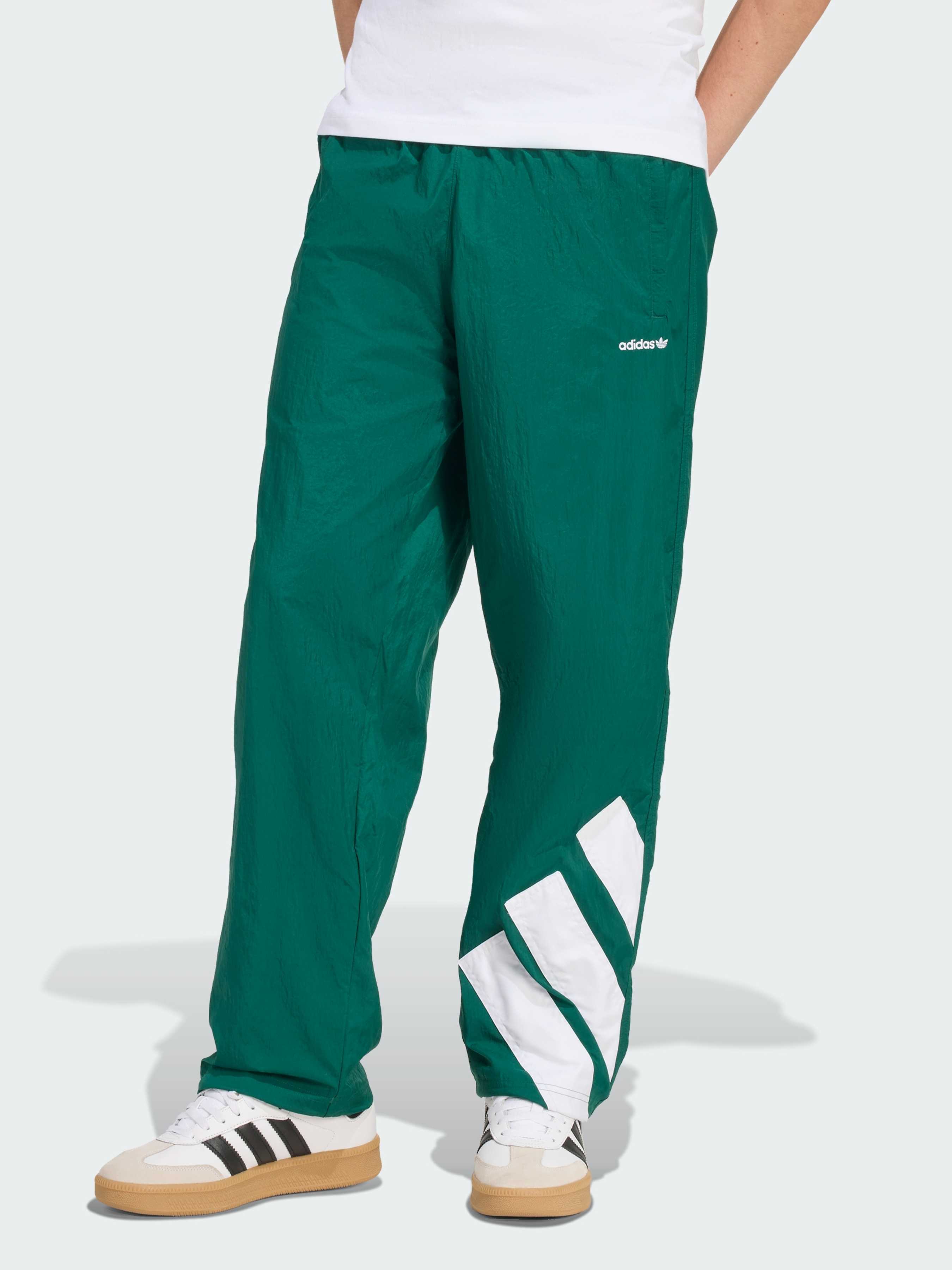 Чоловічі Повсякденні штани adidas Adicolor  (KE0870) колір зелений, матеріал комбінований верх