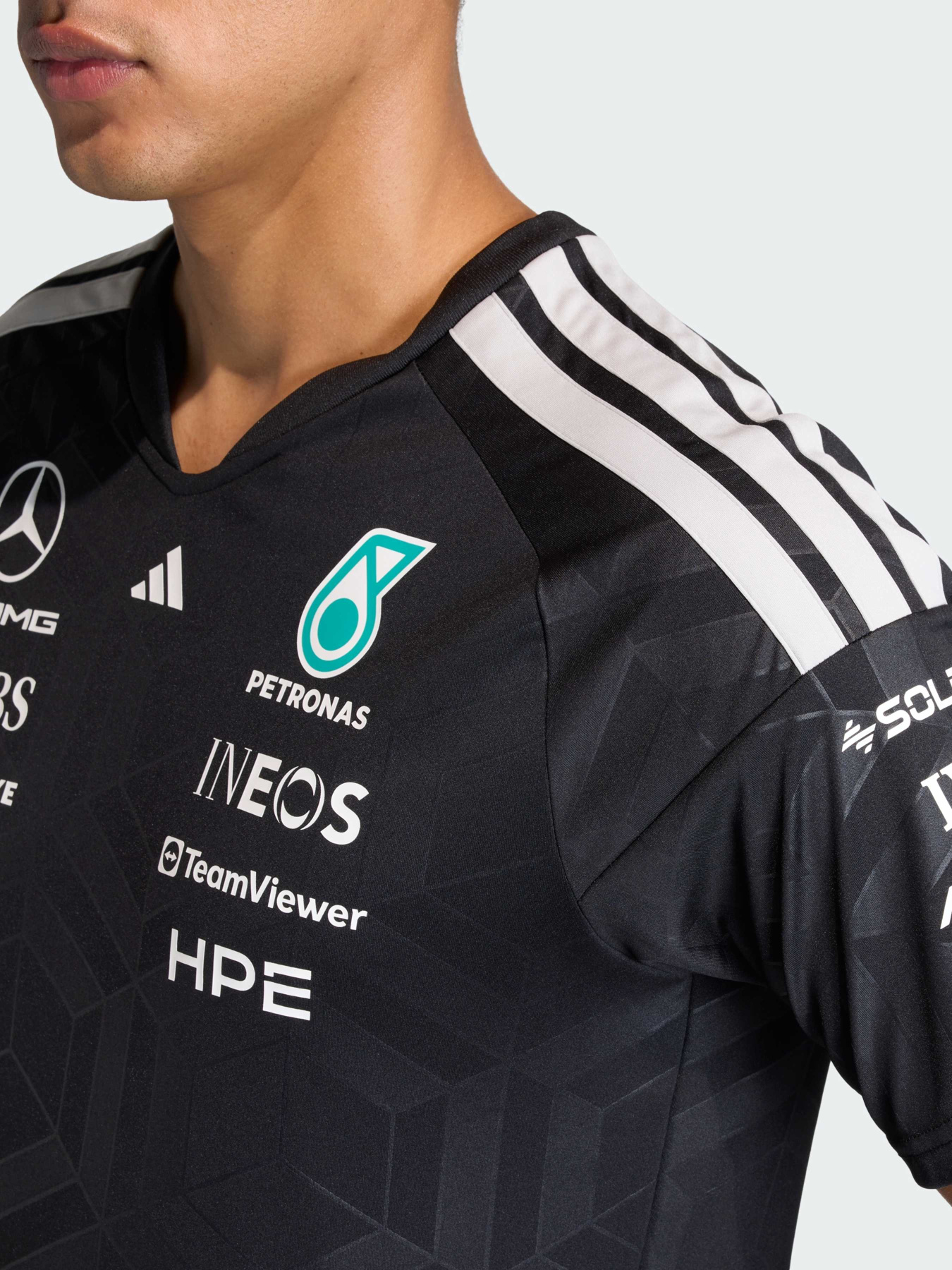 Джерси MERCEDES - AMG PETRONAS FORMULA 1 TEAM DRIVER модель KF0161 Джерси MERCEDES - AMG PETRONAS FORMULA 1 TEAM DRIVER модель KF0161 Фото