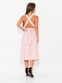 Сарафан ISSA Plus модель 10947_pink Фото