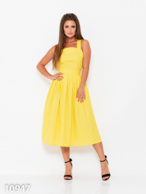 Сарафан ISSA Plus модель 10947_yellow Фото