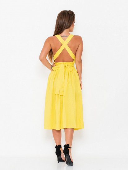 Сарафан ISSA Plus модель 10947_yellow — фото 6 - INTERTOP