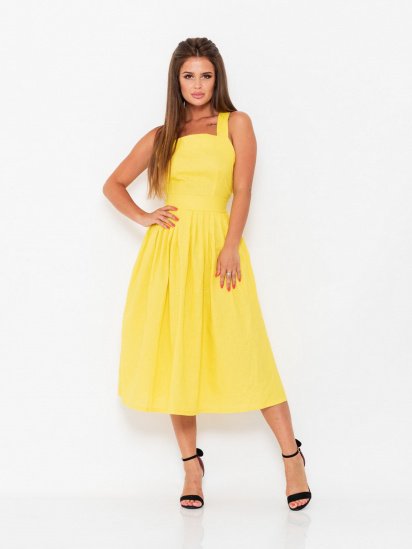 Сарафан ISSA Plus модель 10947_yellow — фото - INTERTOP