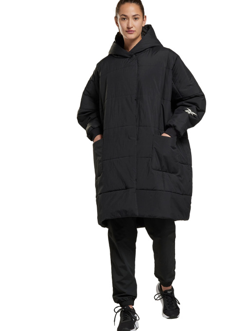 Куртки и дубленки Reebok S PAD LONG JACKET модель 101403478 Фото