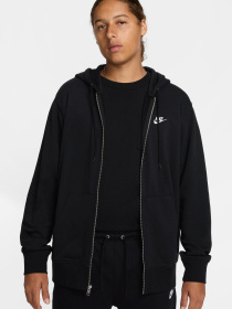 Худи и свитшоты NIKE M NK CLUB FT FZ HOODIE модель 102263897 Фото
