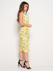 Сарафан ISSA Plus модель 10833_yellow Фото