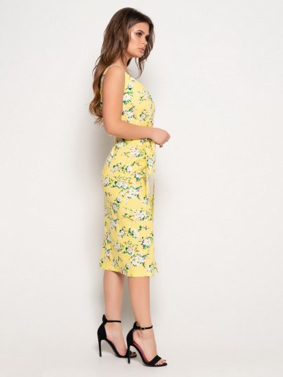 Сарафан ISSA Plus модель 10833_yellow — фото - INTERTOP
