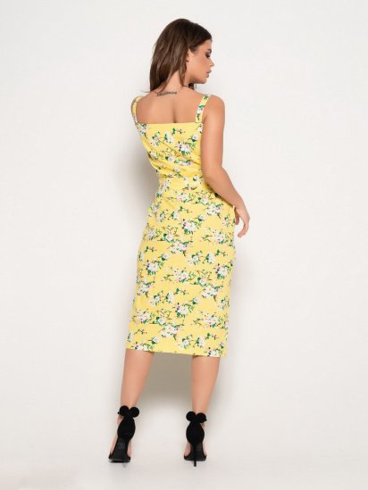 Сарафан ISSA Plus модель 10833_yellow — фото 3 - INTERTOP