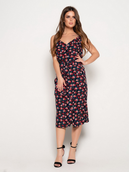 Сарафан ISSA Plus модель 10832_multicolor Фото