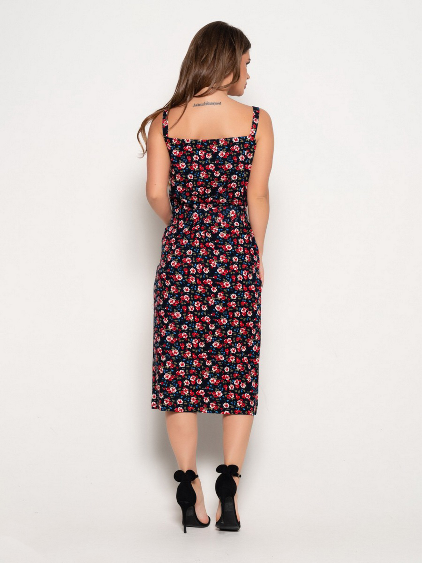 Сарафан ISSA Plus модель 10832_multicolor Фото