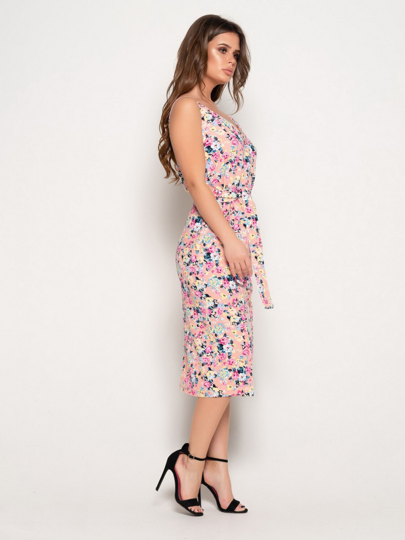 Сарафан ISSA Plus модель 10833_pink Фото