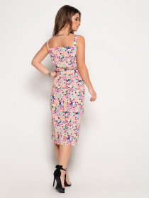 Сарафан ISSA Plus модель 10833_pink Фото