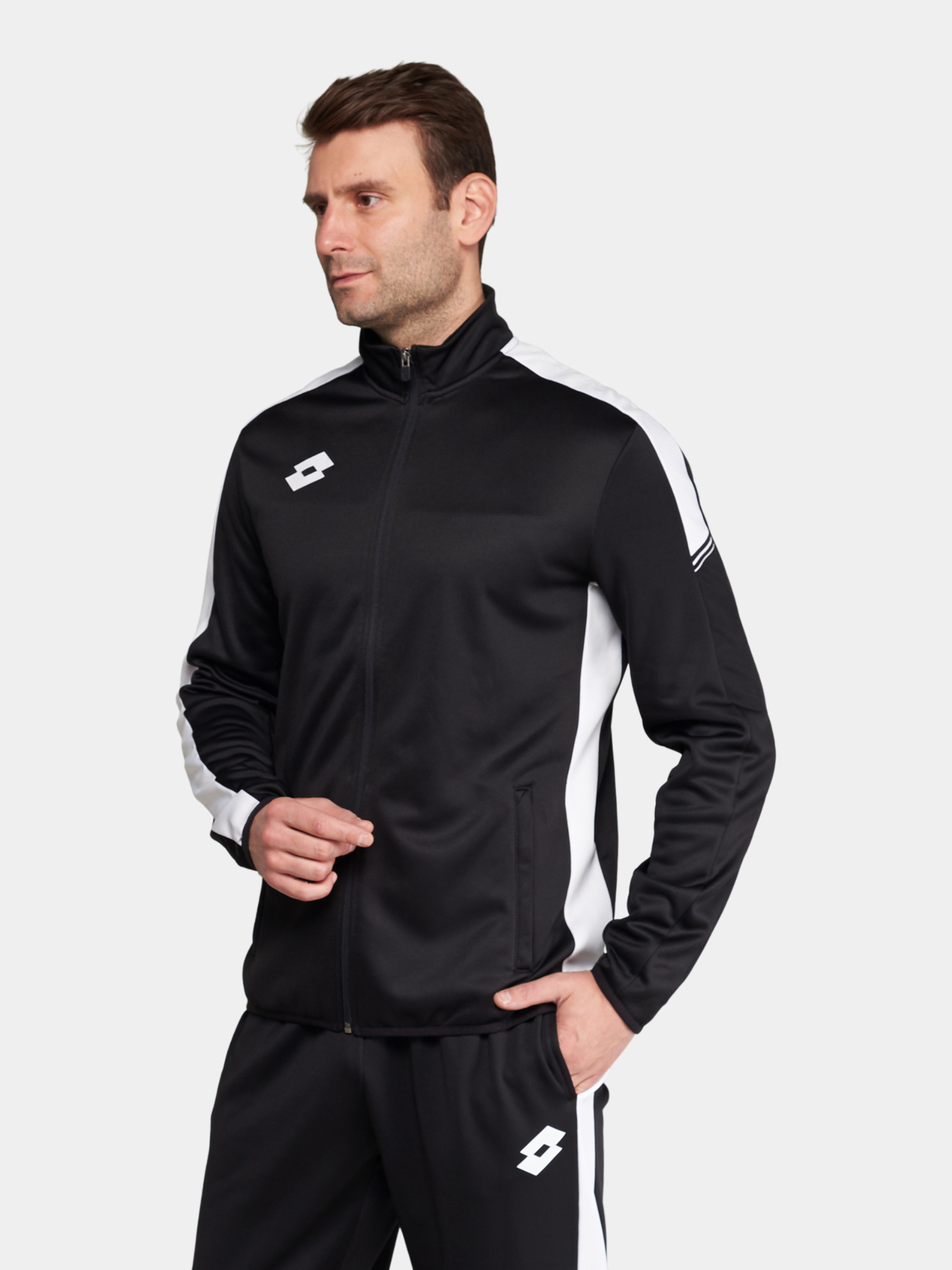 Спортивная кофта мужская ELITE PLUS SWEAT FZ PL модель 216574_1CL Фото