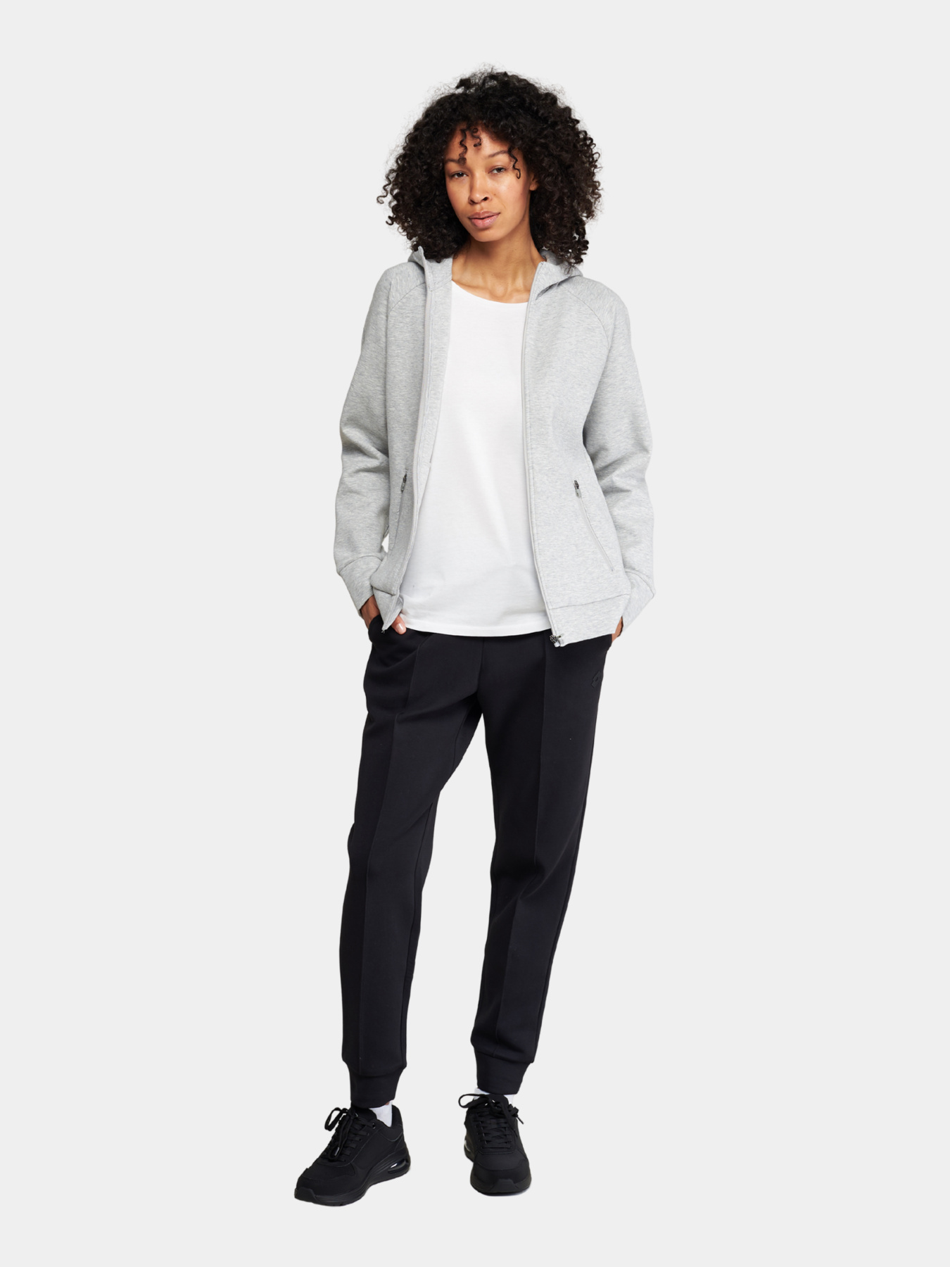 Худі жіноча TRAINING W II SWEAT FZ HD MEL модель 222567_1CW Фото