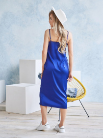 Платье миди ISSA Plus модель 11756_blue Фото