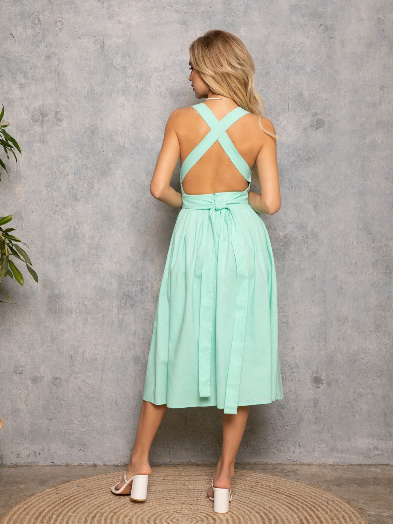 Сарафан ISSA Plus модель 10947_mint Фото
