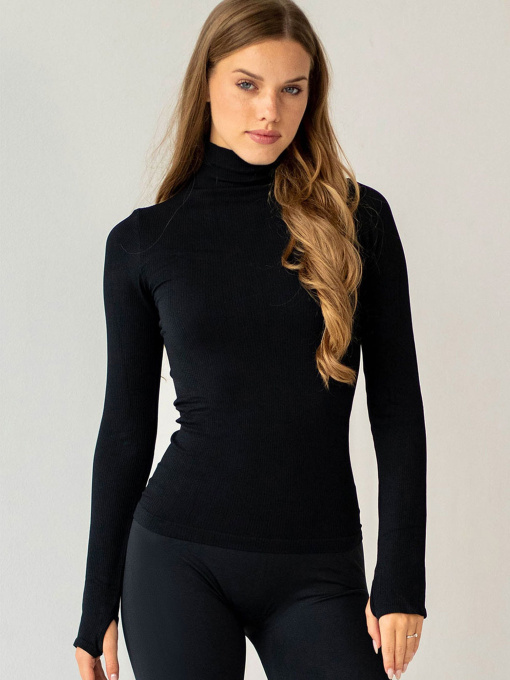 Giulia Жіноча водолазка в рубчик FLEX LONGSLEEVE POWER модель UP-00003258 Фото