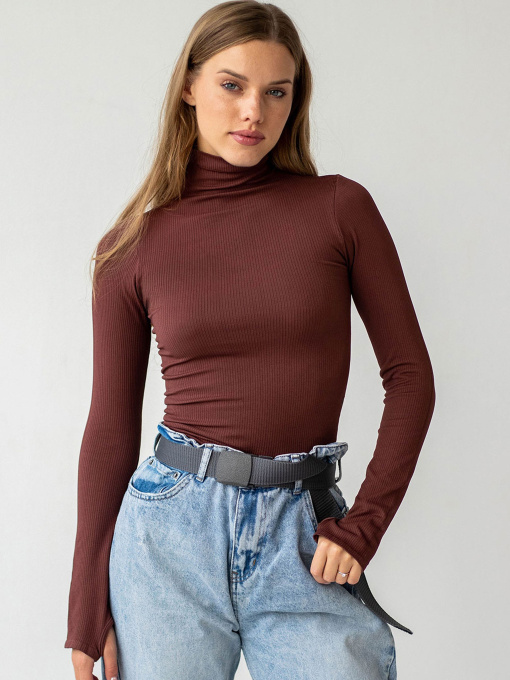 Giulia Жіноча водолазка в рубчик FLEX LONGSLEEVE POWER модель UP-00003258 Фото