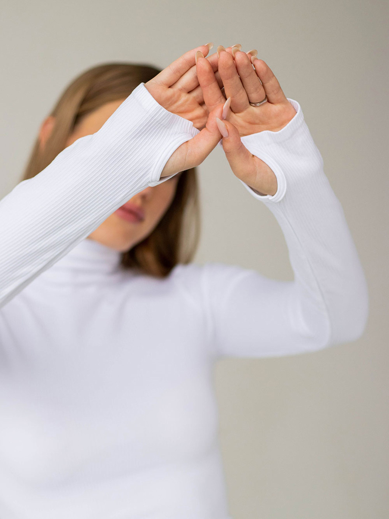 Giulia Женская водолазка в рубчик FLEX LONGSLEEVE POWER модель UP-00003258 Фото