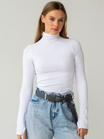 Giulia Женская водолазка в рубчик FLEX LONGSLEEVE POWER модель UP-00003258 Фото