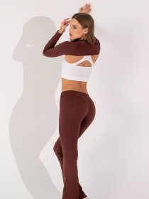 Giulia Женский кроп-лонгслив для многослойных образов FLEX SLEEVE модель UP-00003259 Giulia Женский кроп-лонгслив для многослойных образов FLEX SLEEVE модель UP-00003259 Фото