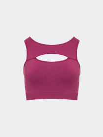 Giulia Безшовний жіночий топ з акцентним вирізом FLEX TOP ENERGY модель UP-00003261 Фото