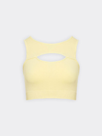 Giulia Безшовний жіночий топ з акцентним вирізом FLEX TOP ENERGY модель UP-00003261 Фото