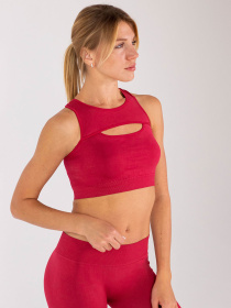 Giulia Безшовний жіночий топ з акцентним вирізом FLEX TOP ENERGY модель UP-00003261 Фото
