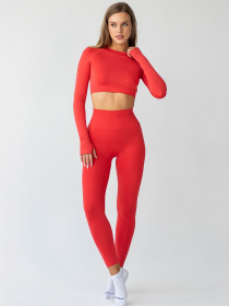 Giulia Женские бесшовные леггинсы с высокой посадкой FLEXING LEGGINGS ACTIVE модель UP-00003264 Фото