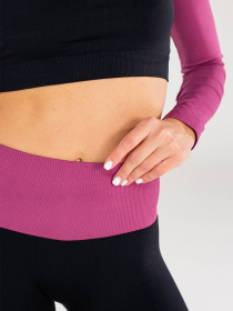 Giulia Женские бесшовные леггинсы с push-up эффектом и контрастным поясом FLEXING LEGGINGS GLAM модель UP-00003265 Фото