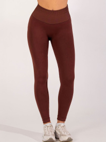 Giulia Женские бесшовные леггинсы с push-up эффектом и контрастным поясом FLEXING LEGGINGS GLAM модель UP-00003265 Фото