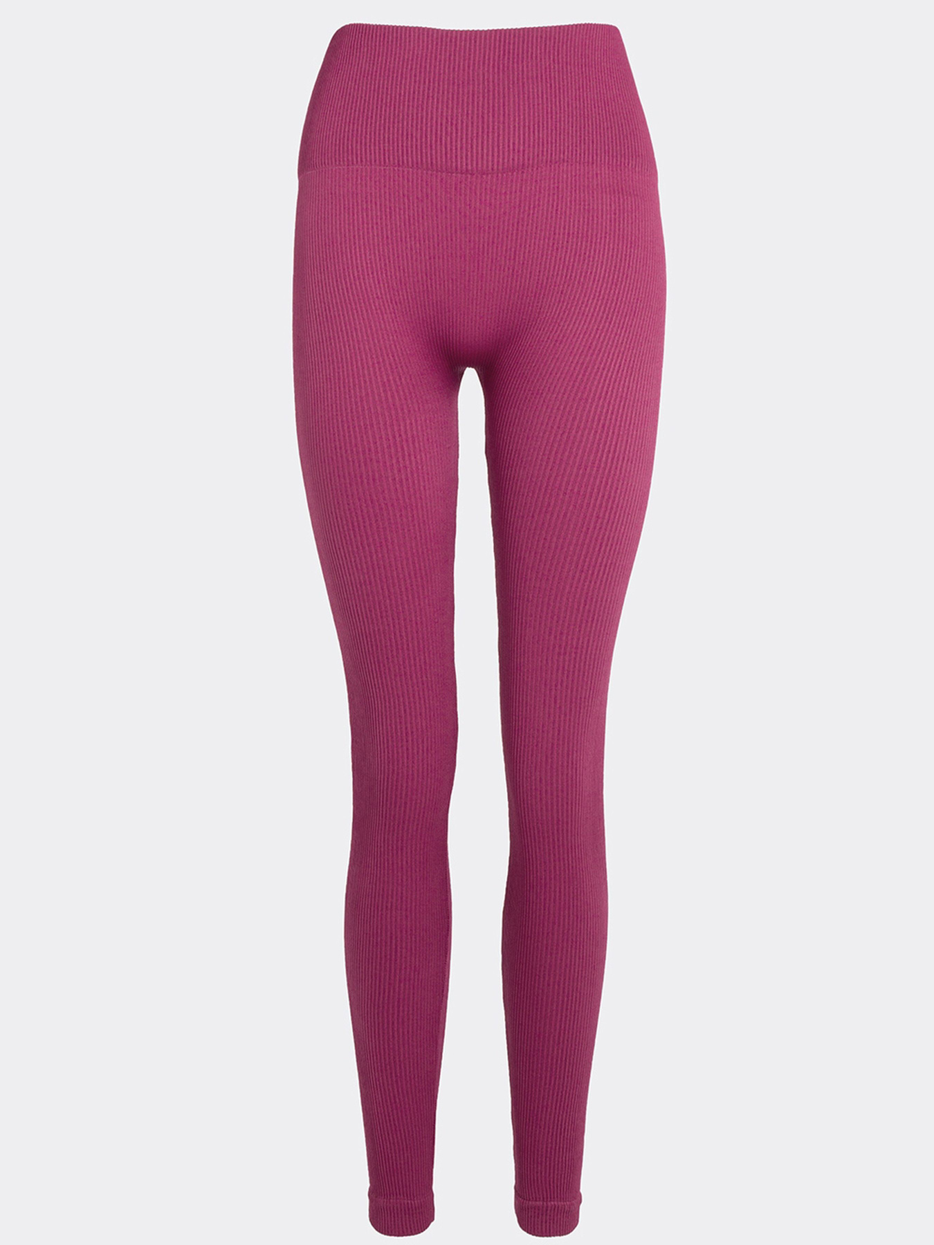 Giulia Женские бесшовные леггинсы в рубчик с моделирующим швом FLEXING LEGGINGS POWER модель UP-00003266 Фото