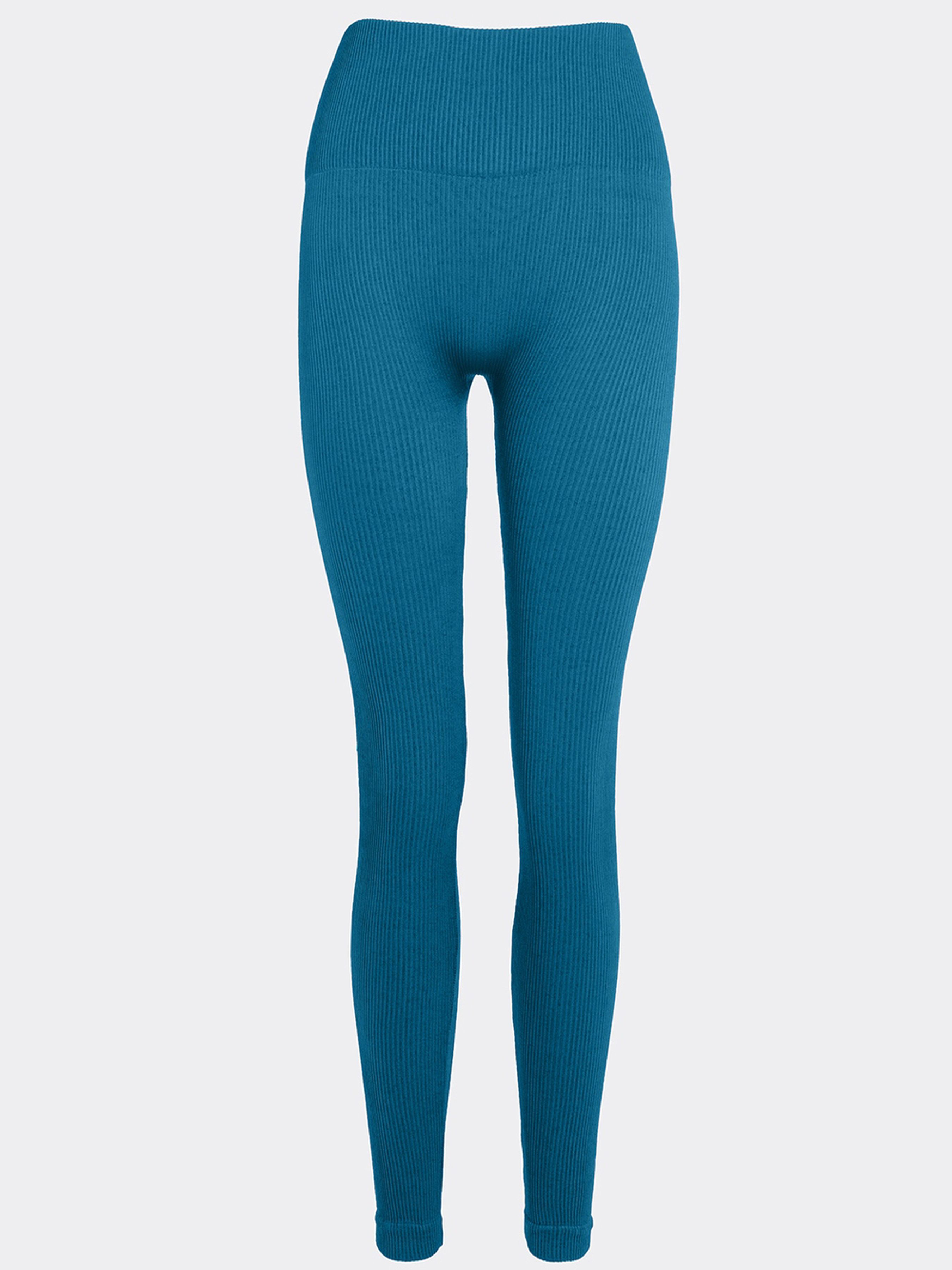 Жіночі Легінси Giulia  (UP-00003266_lyons_blue) колір блакитний, матеріал мікрофібра Giulia - купити в Україні