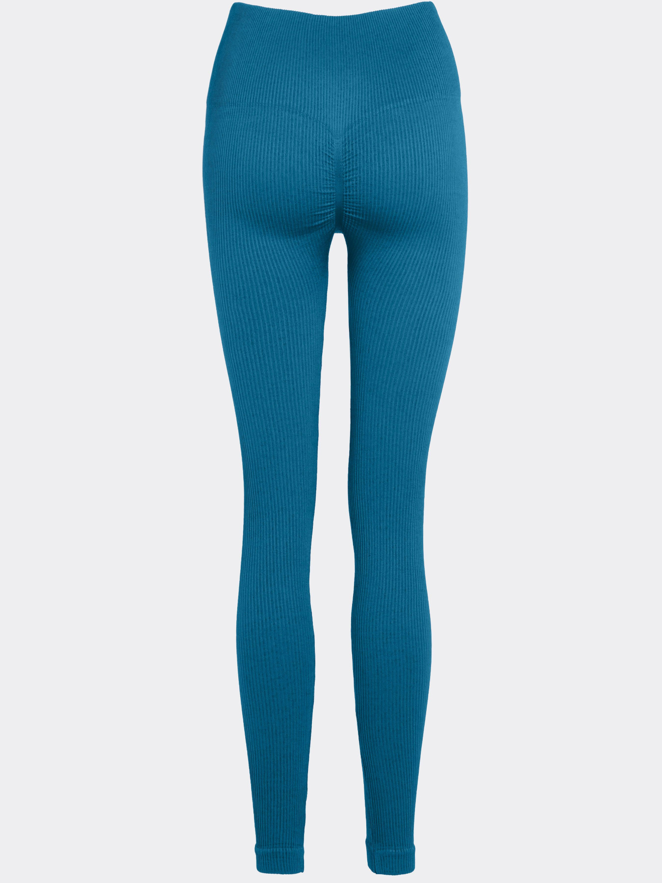 Giulia Женские бесшовные леггинсы в рубчик с моделирующим швом FLEXING LEGGINGS POWER модель UP-00003266 Фото