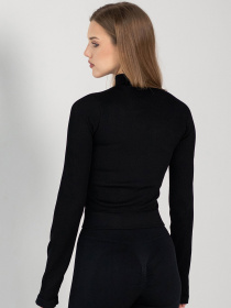 Giulia Женский лонгслив на молнии в рубчик Flex longsleeve "Bare" L96 модель UP-00003333 Giulia Женский лонгслив на молнии в рубчик Flex longsleeve "Bare" L96 модель UP-00003333 Фото