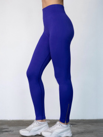 Giulia Женские леггинсы с декоративными молниями и компрессионной талией Flexing leggins "Urban Chic" B03 модель UP-00003336 Фото