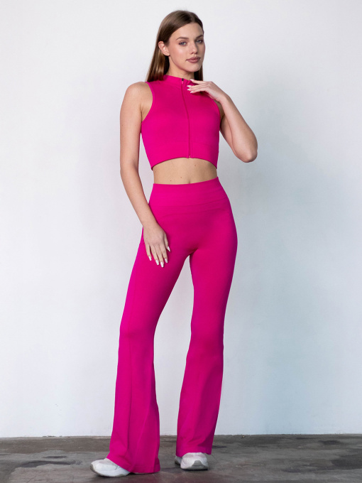 Giulia Женские леггинсы клеш с push-up эффектом Flexing leggins «Sculpt Flare» YZ168 модель UP-00003338 Фото