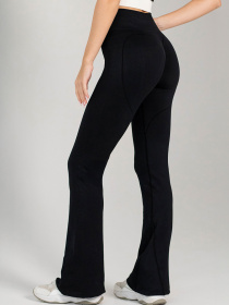 Giulia Женские леггинсы клеш с push-up эффектом Flexing leggins «Sculpt Flare» YZ168 модель UP-00003338 Фото