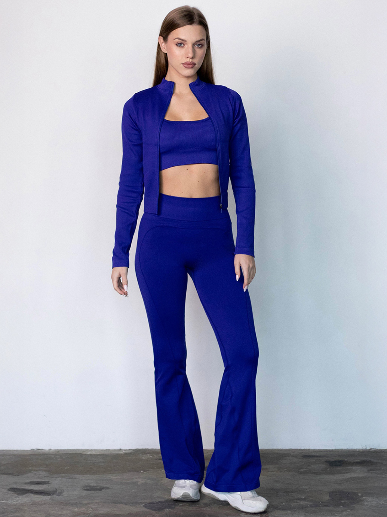 Giulia Женские леггинсы клеш с push-up эффектом Flexing leggins «Sculpt Flare» YZ168 модель UP-00003338 Фото
