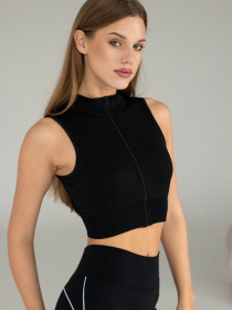 Giulia Женский спортивный топ-майка на молнии Flex top "Turbo Zip" B018 модель UP-00003341 Фото