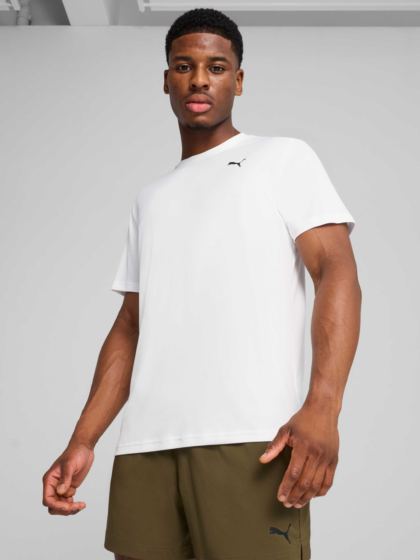 Спортивна футболка PUMA M Tad Ess Poly Texture Tee модель 527155 Фото