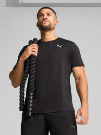 Футболка спортивна PUMA M Tad Ess Poly Texture Tee модель 527155 Фото