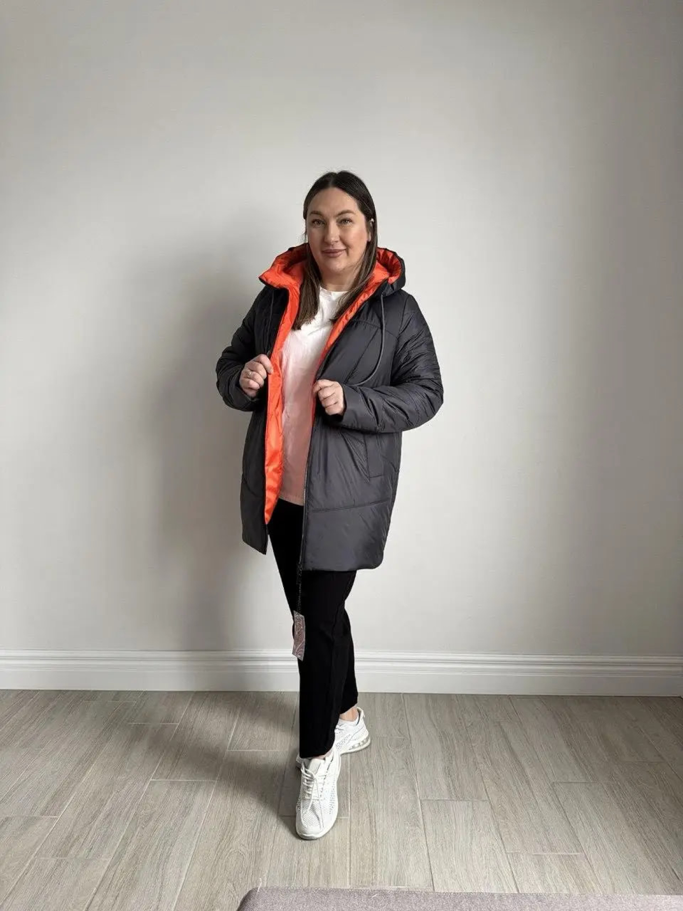 Демісезонна куртка UVENTUM модель SafinaEK-graphite Фото