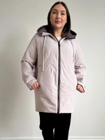 Демисезонная куртка UVENTUM модель SafinaEK-milk Демисезонная куртка UVENTUM модель SafinaEK-milk Фото